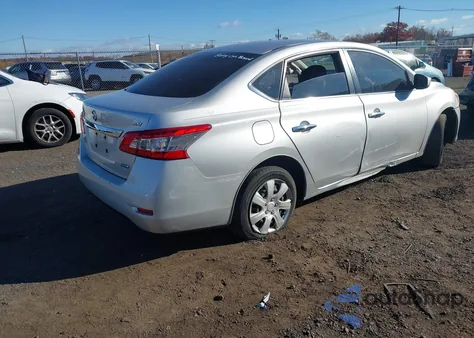 2014 Nissan Sentra Sv из США, поврежденный, VIN 3N1AB7AP6EY255299